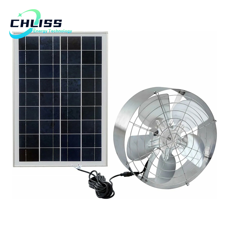 solar fan